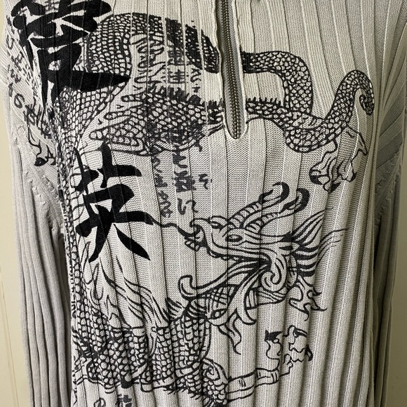 INC INTL CONCEPTS DRAGON SWEATER - Picture 2 of 3